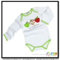 BKD white color long sleeve toddler onesie